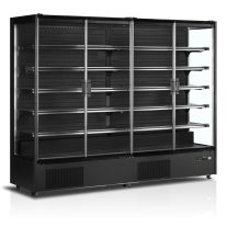   üvegajtós hűtő – italhűtő - Szupermarket TEFCOLD 2585 / 1529 Liter