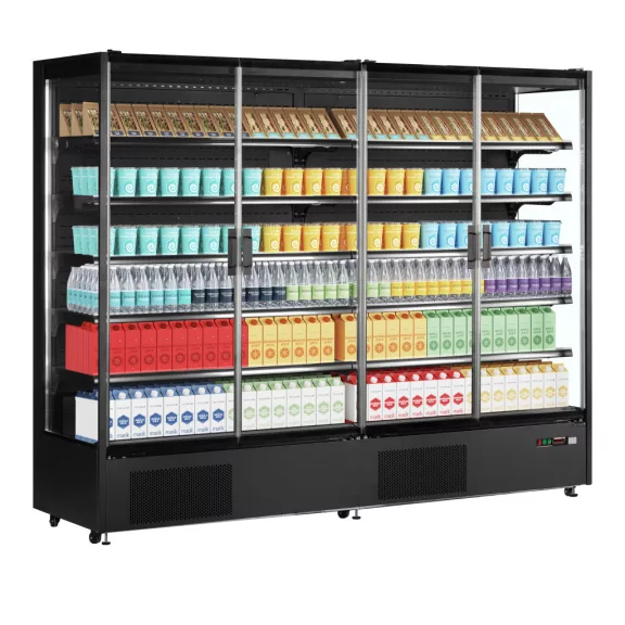 Tefcold Hűtött faliregál - 2500 mm széles – 47451 Tefcold Hűtött faliregál - 2500 mm széles – 47451