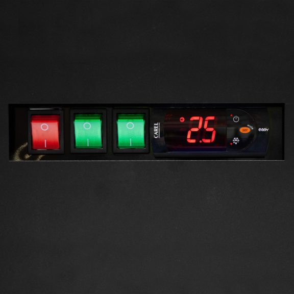 üvegajtós hűtő – italhűtő - Szupermarket TEFCOLD 2585 / 1529 Liter