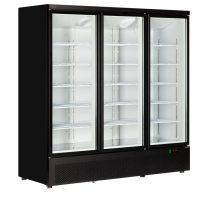 Üvegajtós Hűtő Szupermarket TEFCOLD 1664 / 1264 Liter