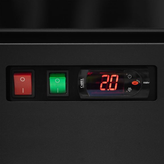 Üvegajtós Hűtő Szupermarket TEFCOLD 1664 / 1264 Liter