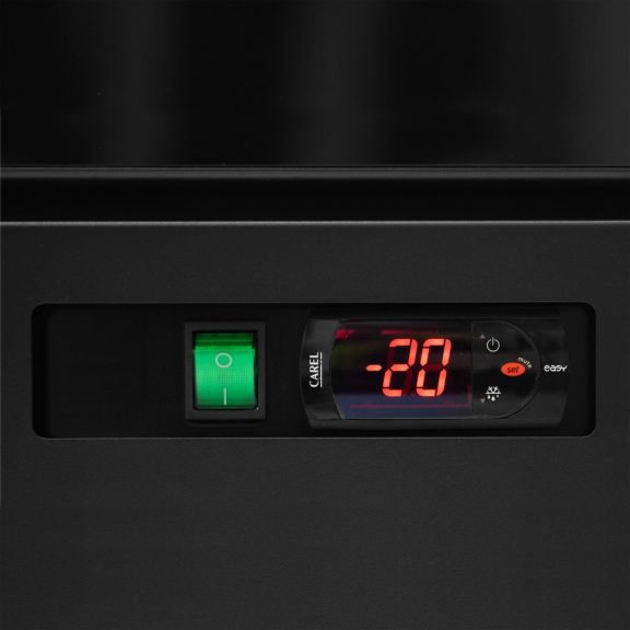 Üvegajtós fagyasztó - TEFCOLD 560 / 390 Liter