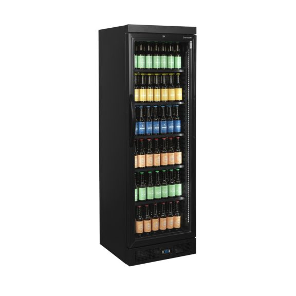 üvegajtós hűtő – italhűtő TEFCOLD 358 / 345 Liter