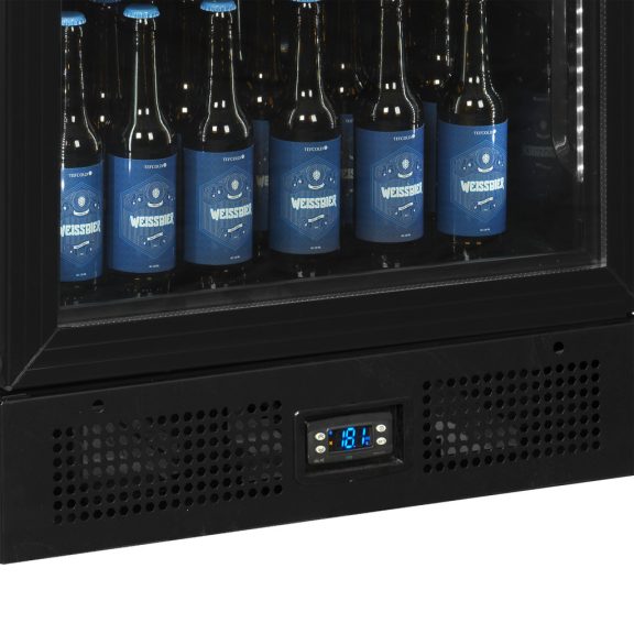 üvegajtós hűtő – italhűtő TEFCOLD 358 / 345 Liter