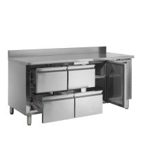 Hűtött munkaasztal GN 1/1 - TEFCOLD 417 / 402 Liter