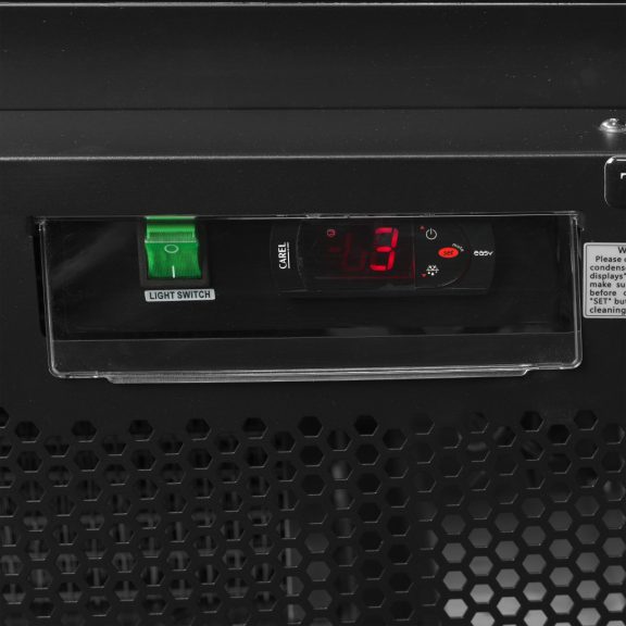 üvegajtós hűtő – italhűtő TEFCOLD 1081 / 809 Liter