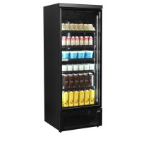 üvegajtós hűtő – italhűtő TEFCOLD 614 / 459 Liter