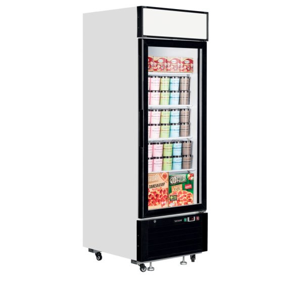 Üvegajtós fagyasztó - TEFCOLD 496 / 405 Liter