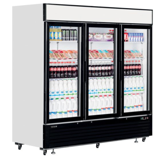üvegajtós hűtő – italhűtő TEFCOLD 2050 / 1436 Liter