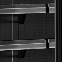 Tefcold Hűtött faliregál - 2500 mm széles – 55400