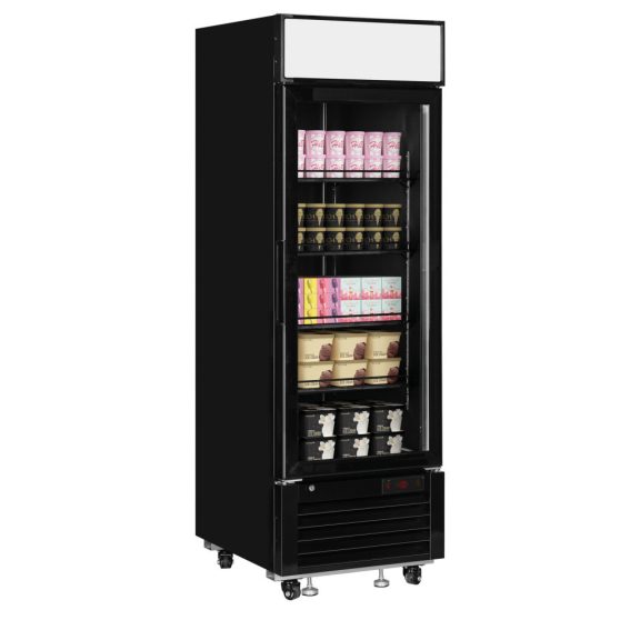 Üvegajtós fagyasztó - TEFCOLD 496 / 405 Liter