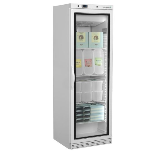 Üvegajtós fagyasztó - TEFCOLD 400 / 340 Liter