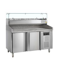   Hűtött munkaasztal - Pizzériáknak - TEFCOLD 390 / 370 Liter