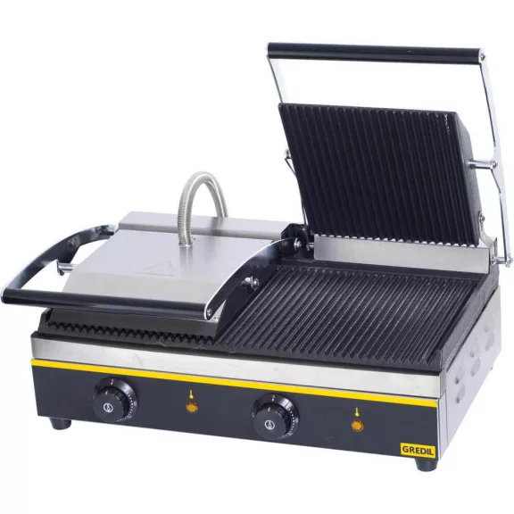 Stalgast Gredil dupla kontaktgrill, 3,6 kW, 230 V – 742020 Stalgast Gredil dupla kontaktgrill, 3,6 kW, 230 V – 742020