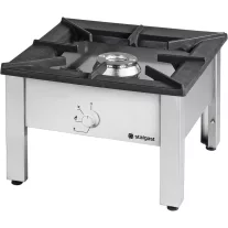 Stalgast Ipari gázüzemű főzőzsámoly, 1 égős, 9 kW, G20, 567 × 607 mm – 773001