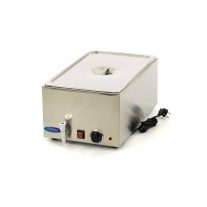 Maxima Bain Marie leeresztő csappal és 1 x 1/1 GN szettel