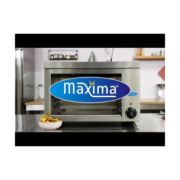 Maxima Deluxe szalamander grill - 638 X 295MM - 3.6 KW