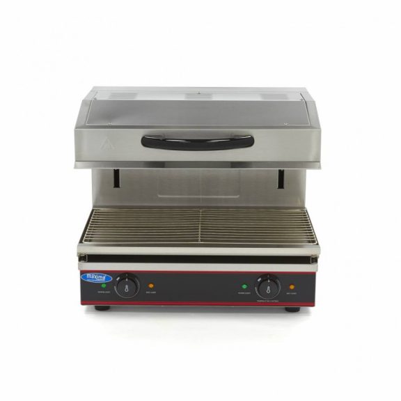 Maxima Deluxe szalamander grill emelővel - 590 X 320MM - 3.6 KW