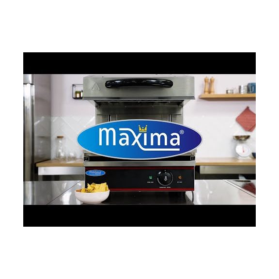 Maxima Deluxe szalamander grill emelővel - 590 X 320MM - 3.6 KW