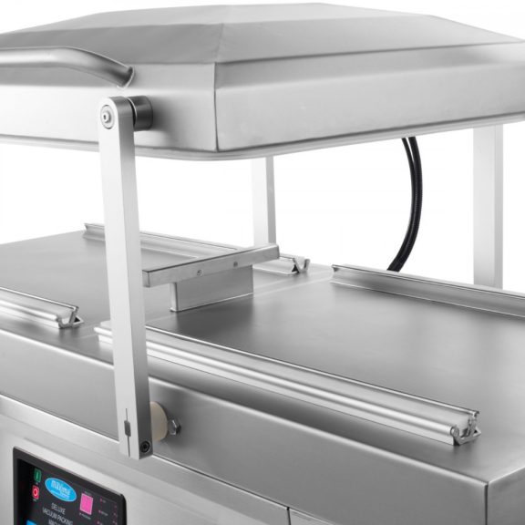 Maxima vákuumcsomagoló gép MVAC 600 - dupla kamra - 600 x 8 mm 