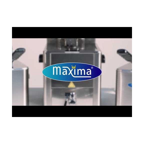 Maxima Elektromos Fritőz 2 x 4L