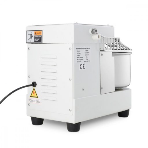 Tésztakeverő 8L - 4,5kg tészta - 450W