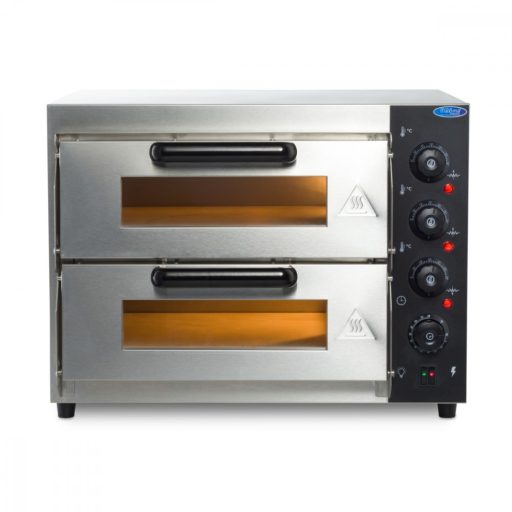 Pizza sütő dupla fedéllel - 2 x 40cm-es pizzasütőhöz illeszkedik