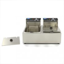 Maxima Elektromos Fritőz 2 x 6L