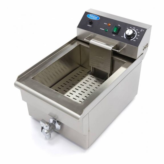 Maxima Elektromos Fritőz 1 x 16L - leeresztő csappal