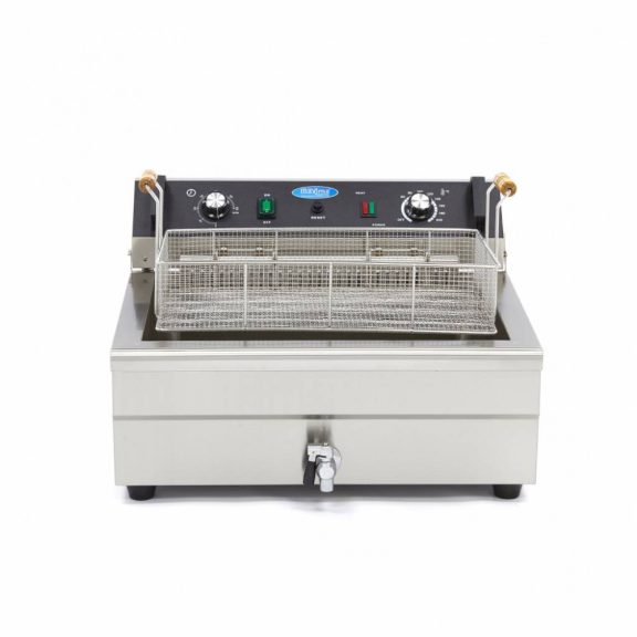 Maxima Elektromos Fritőz - 1 X 20L - Halsütő - leeresztő csappal