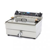   Maxima Elektromos Fritőz - 1 x 30L - Halsütő - leeresztő csappal