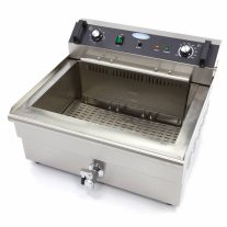   Maxima Elektromos Fritőz - 1 x 30L - Halsütő - leeresztő csappal