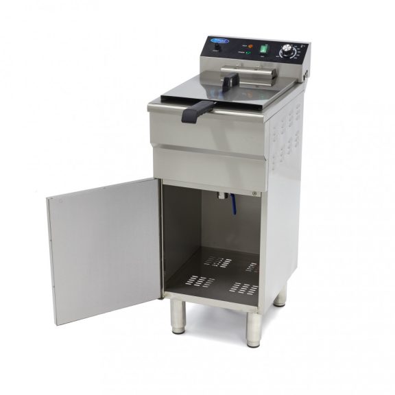 Maxima Elektromos Fritőz - 1x16L - Lábon álló