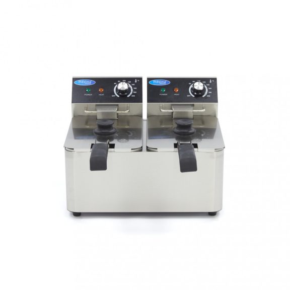 Maxima Elektromos Fritőz 2 x 4L