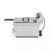 Maxima Elektromos Fritőz 1 x 13L - leeresztő csappal