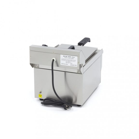 Maxima Elektromos Fritőz 1 x 13L - leeresztő csappal