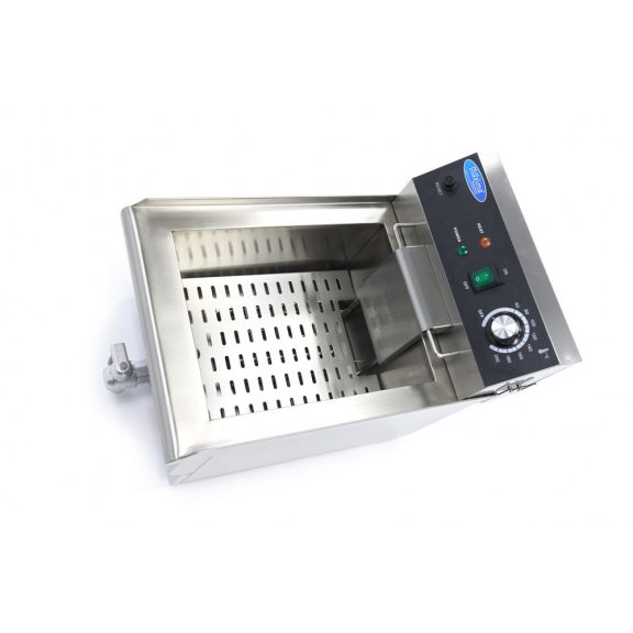 Maxima Elektromos Fritőz 1 x 13L - leeresztő csappal