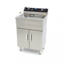   Maxima elektromos fritőz - 1x30L leeresztő csappal - lábon álló