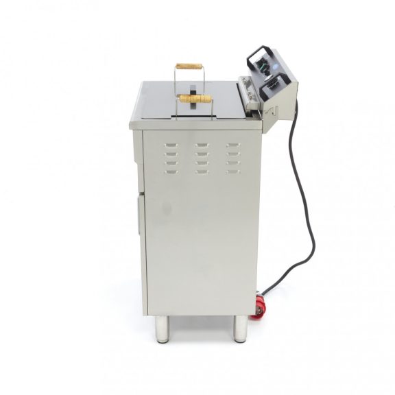 Maxima elektromos fritőz - 1x30L leeresztő csappal - lábon álló