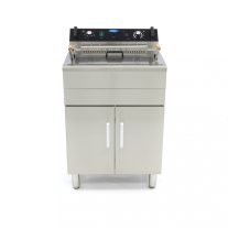   Maxima elektromos fritőz - 1x30L leeresztő csappal - lábon álló