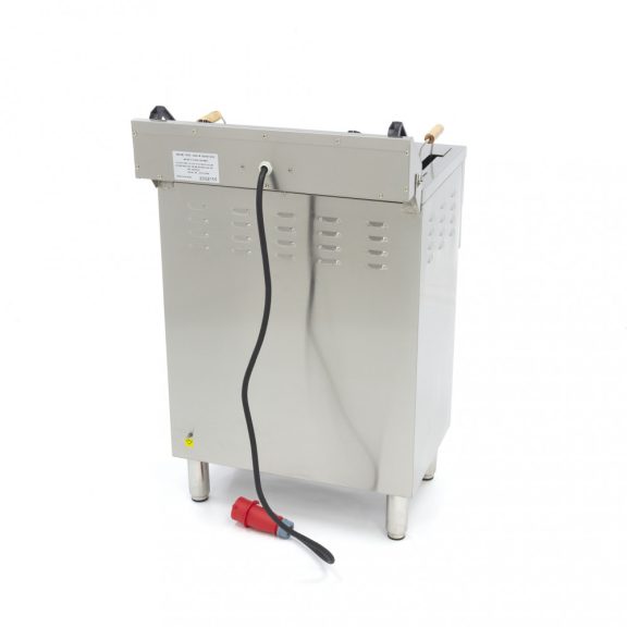 Maxima elektromos fritőz - 1x30L leeresztő csappal - lábon álló