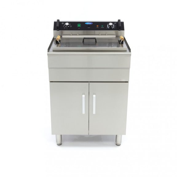 Maxima elektromos fritőz - 1 x 35L - lábon álló