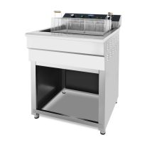   Maxima Elektromos Fritőz - 1x45L leeresztő csappal- lábon álló
