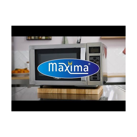 Maxima Professzionális mikrohullámú sütő 25L 1000W programozható