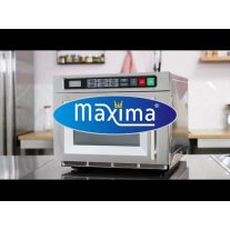  Maxima Professzionális mikrohullámú sütő 30L 1800W programozható - Dupla