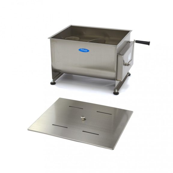 Maxima húskeverő 50L - Kézi - Kéttengelyes - 37,5kg hús