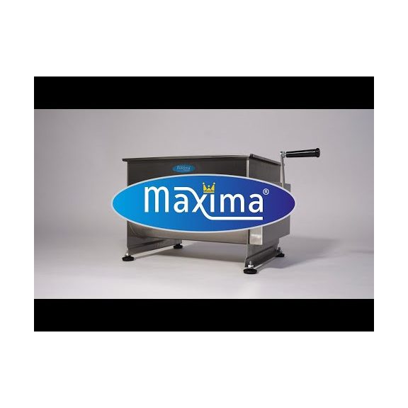 Maxima húskeverő 50L - Kézi - Kéttengelyes - 37,5kg hús