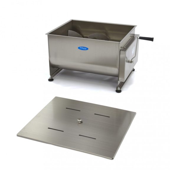 Maxima húskeverő 60L - Kézi - Kéttengelyes - 45kg hús