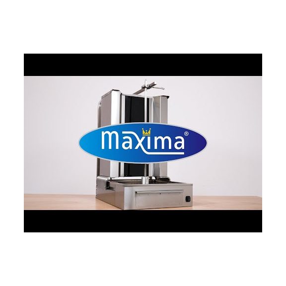 Maxima gyros-kebab-döner-shawarma sütő 2 égővel - Elektromos 3400W