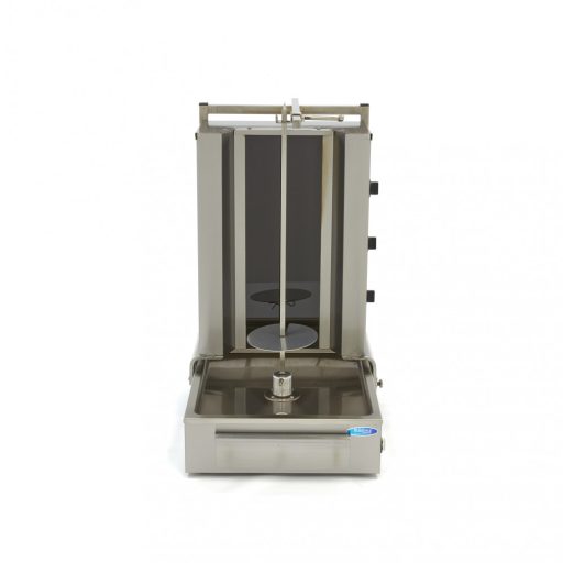 Kebab grill elektromos - 3 égő - 40kg hús